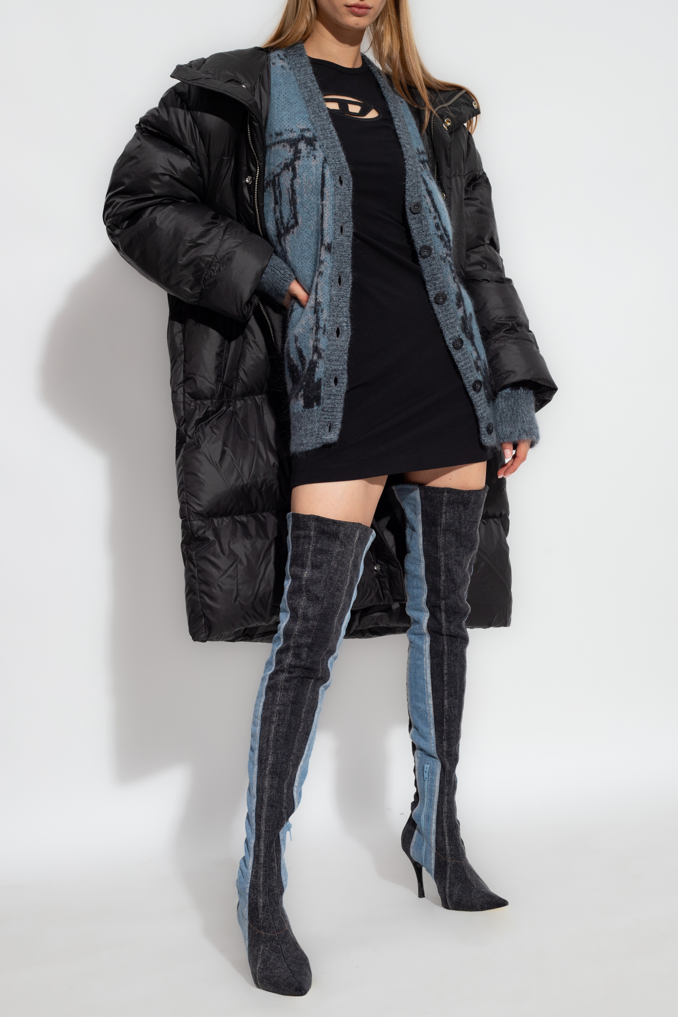 Black 'D-ANGIEL' dress Diesel - Vitkac Canada